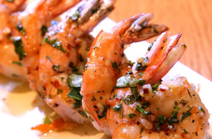 Pan Fried Shrimp